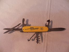 Couteau suisse Victorinox jaune édition "125ème" (605)