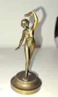 Wiener Bronze - Tänzerin - Fritz Bermann Jugendstil