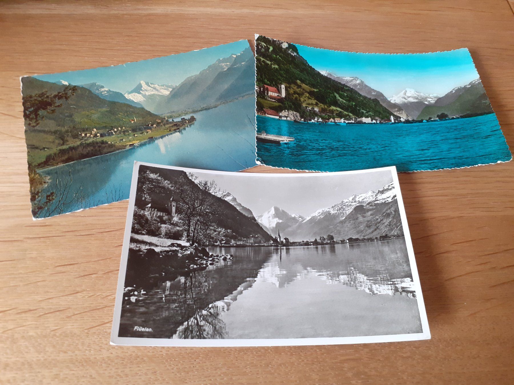 Cartoline postali: FLüELEN mit BRISTENSTOCK – Usato da Winterthur venduto da Ornyx7