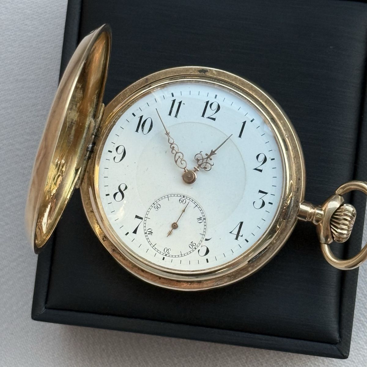 Swiss Orologi: 14K Gold Taschenuhr  – Usato da Villmergen venduto da AkAmMaMu 5