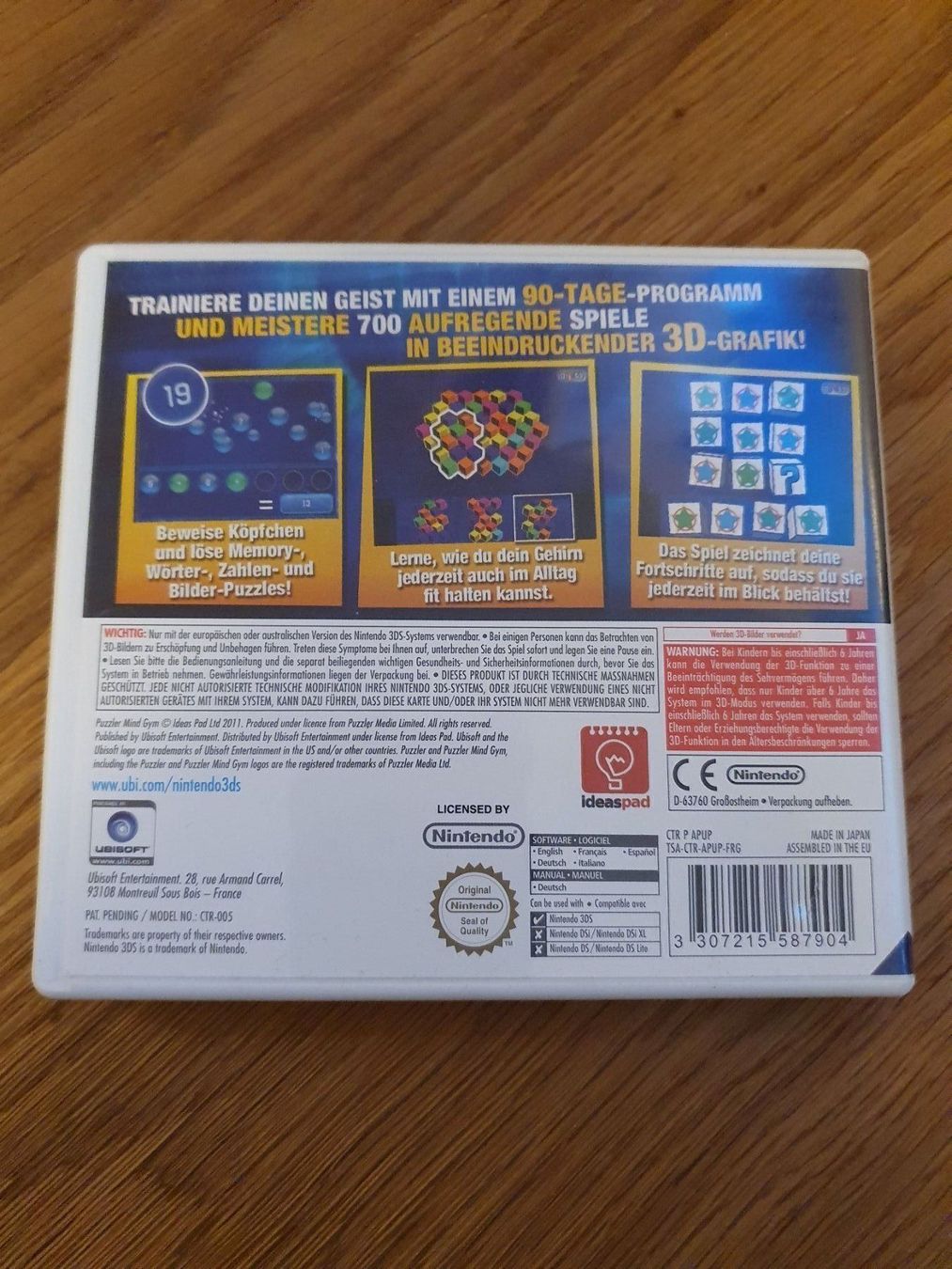 Nintendo Giochi: Mind Quiz Gehirntraining 3D – Nuovo (secondo la descrizione) da Münsingen venduto da Heroism2010 1