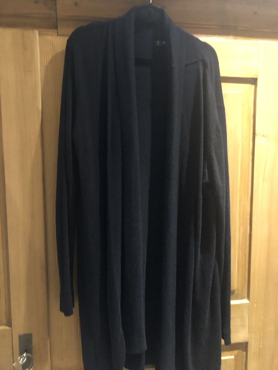 Jacken: LONGJACKE  schwarz ohne Knöpfe, Mango, Gr. L – Gebraucht aus Braunwald von Noveredo 2