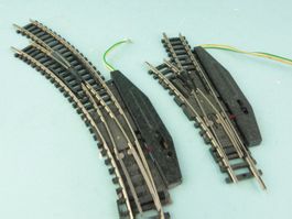 Minitrix Spur N elektr. Weichen 4961 und 4966