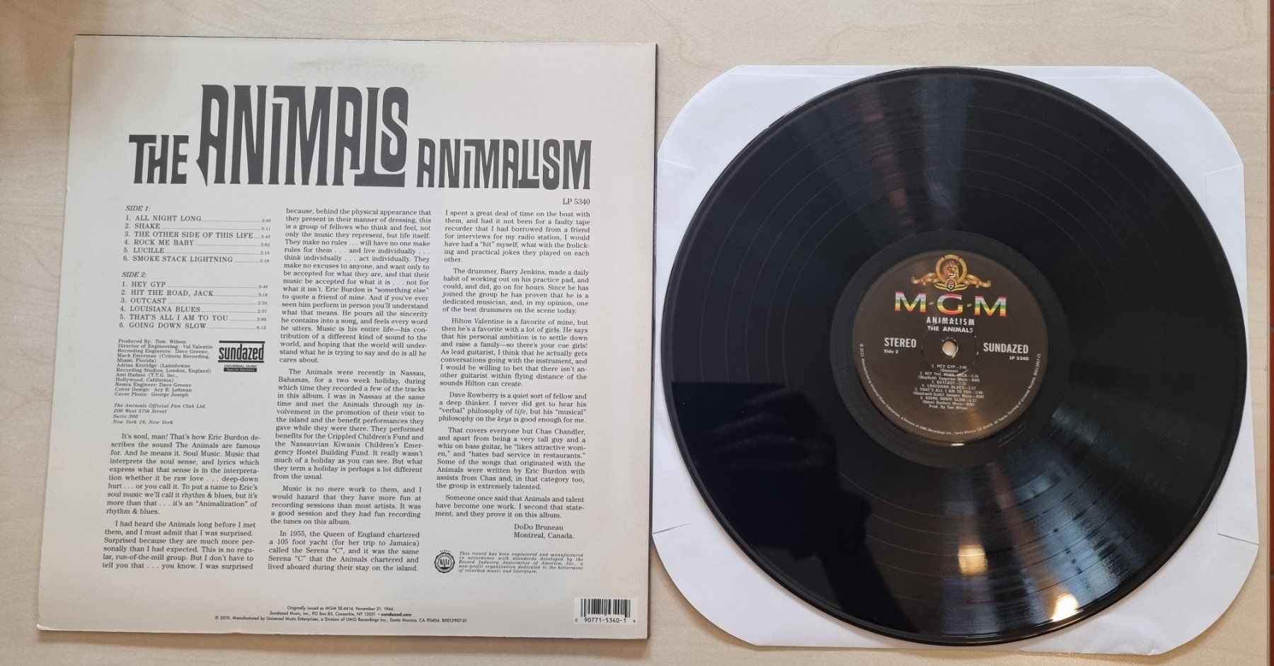 Dischi in vinile: The Animals - Animalism LP RE – Usato da Wenslingen venduto da riger11 1