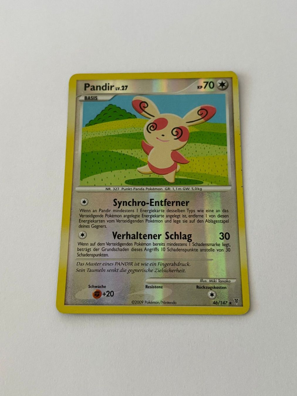 Pokémon Carte collezionabili: Pokemon-Karte Pandir 46/147 – Usato da Herisau venduto da Seyashop1
