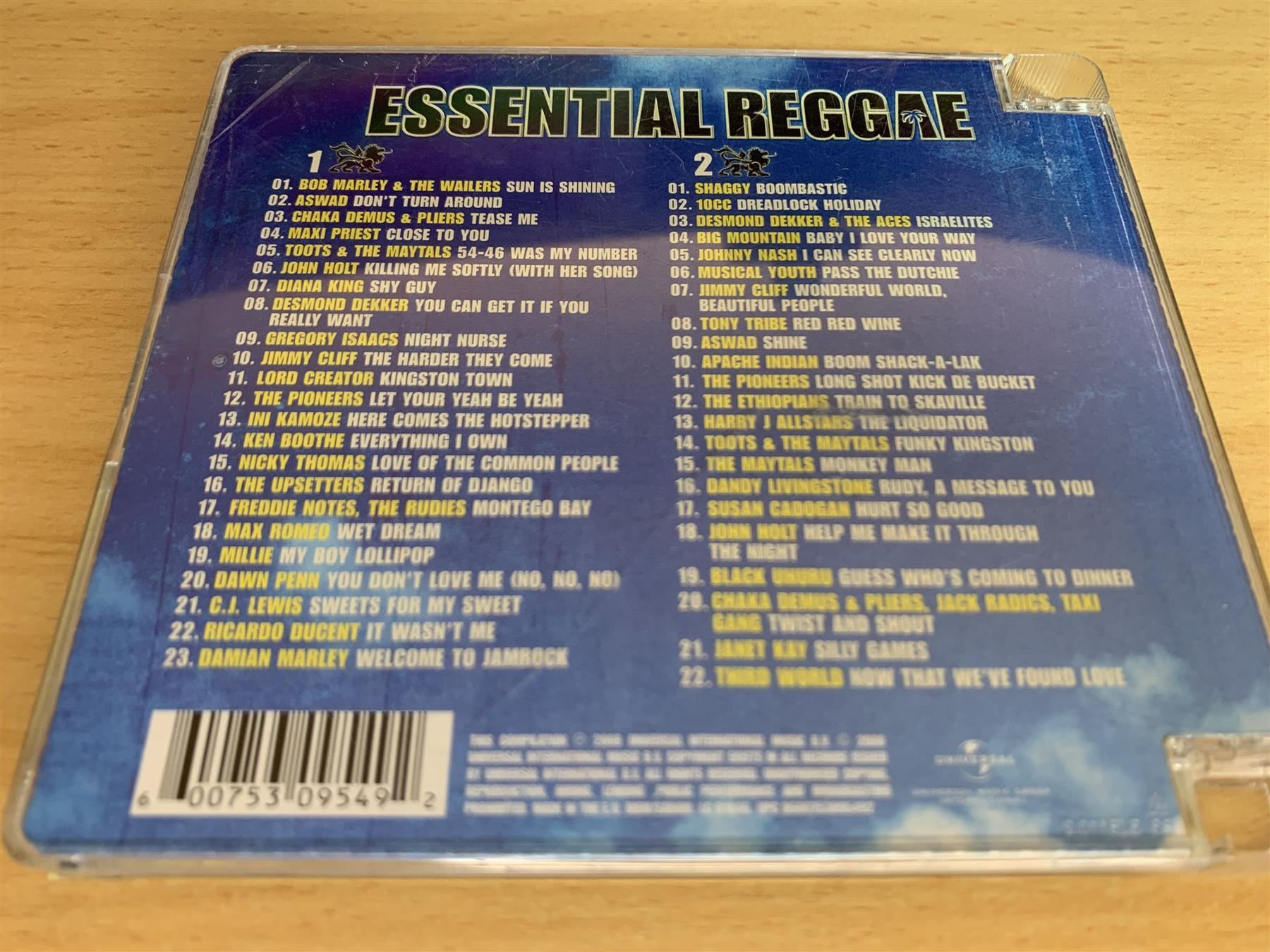 CD: Essential Reggae - 45 Classic Reggae Hits - 2 CD – Usato da Rikon im Tösstal venduto da Alpenmutz 1