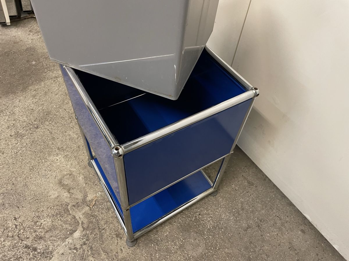 Vasi per fiori: Usm Haller Pflanzentopf Blau – Usato da Basel venduto da M.Secondhand 3