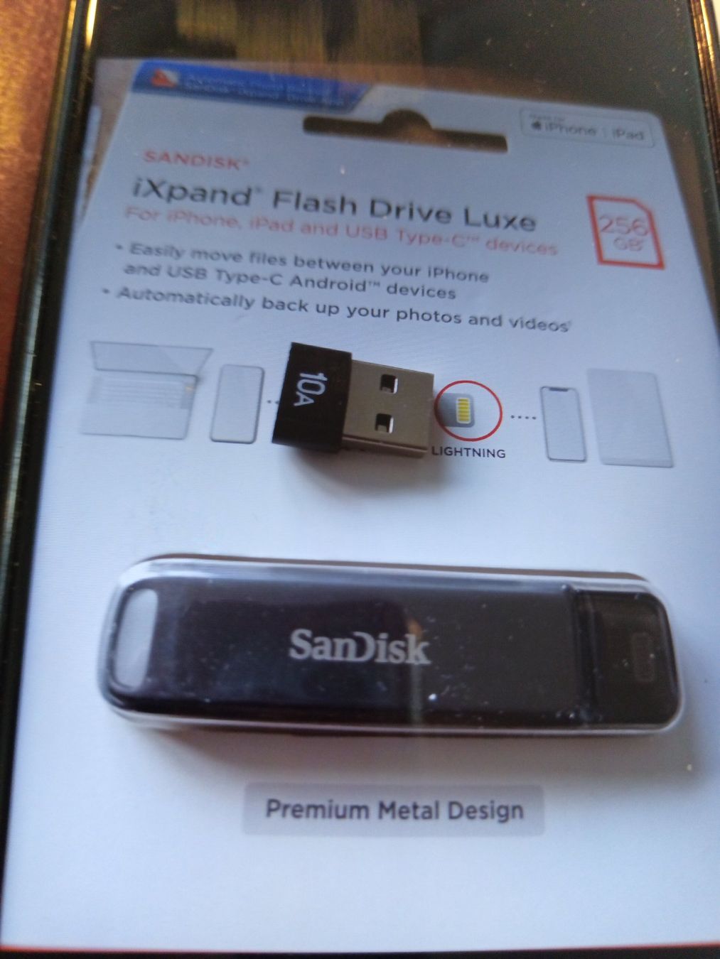 PCs: 256 giga Flash drive – Neu und originalverpackt aus Wila von delphi48 2