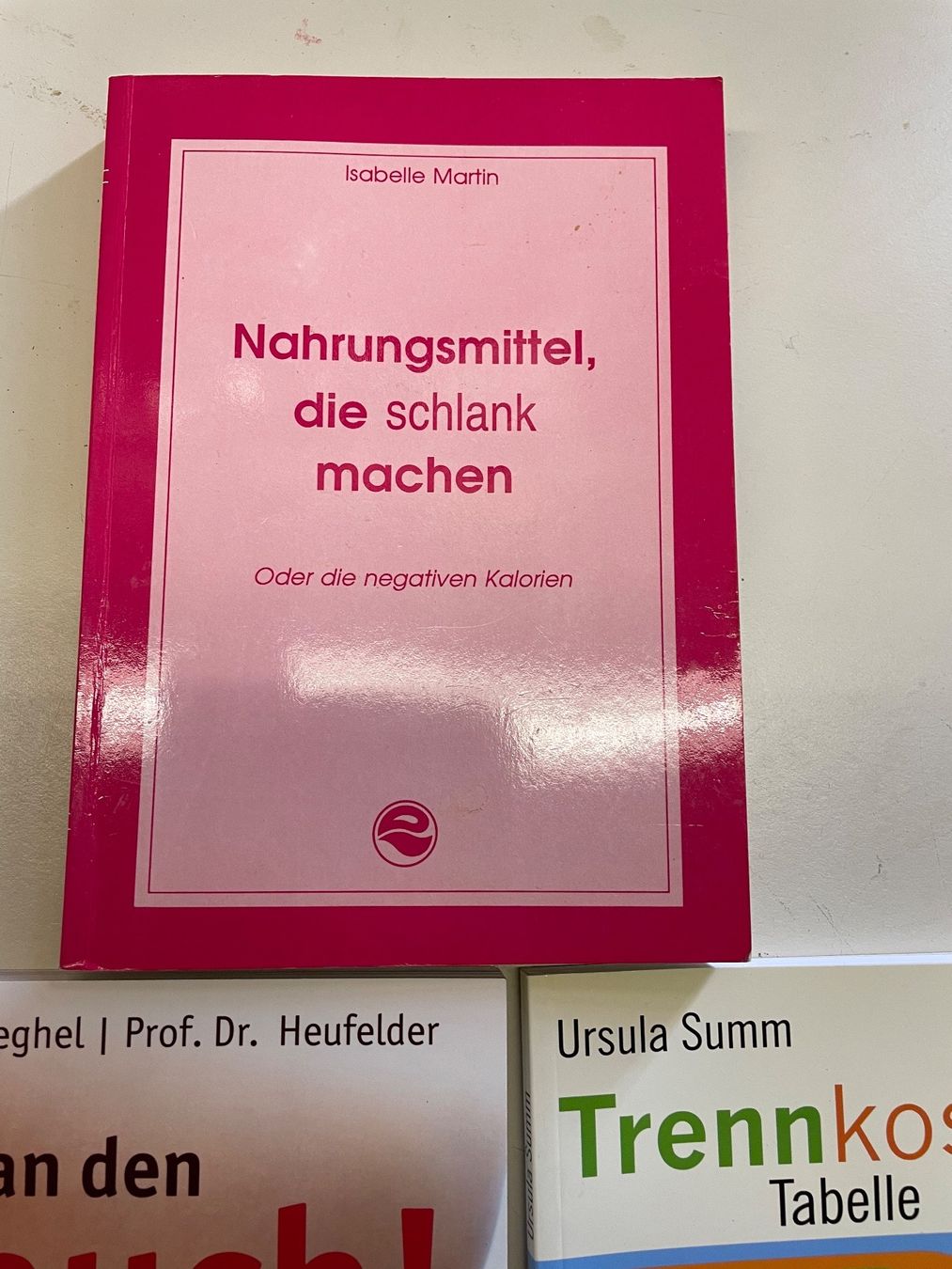 Bücher: 3 Gesundheits-Bücher – Gebraucht aus Winterthur von sportdisco2 3
