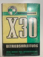 Original Puch X30 Betriebsanleitung TS32/1-64.4d