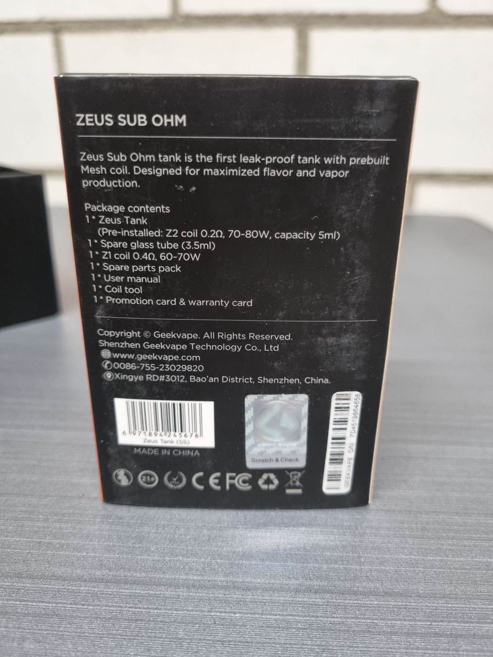 Geekvape Altri Prodotti per fumatori: Vapes Geräte Ersatzteile Akkus – Nuovo (secondo la descrizione) da Emmenbrücke venduto da tonid26 5