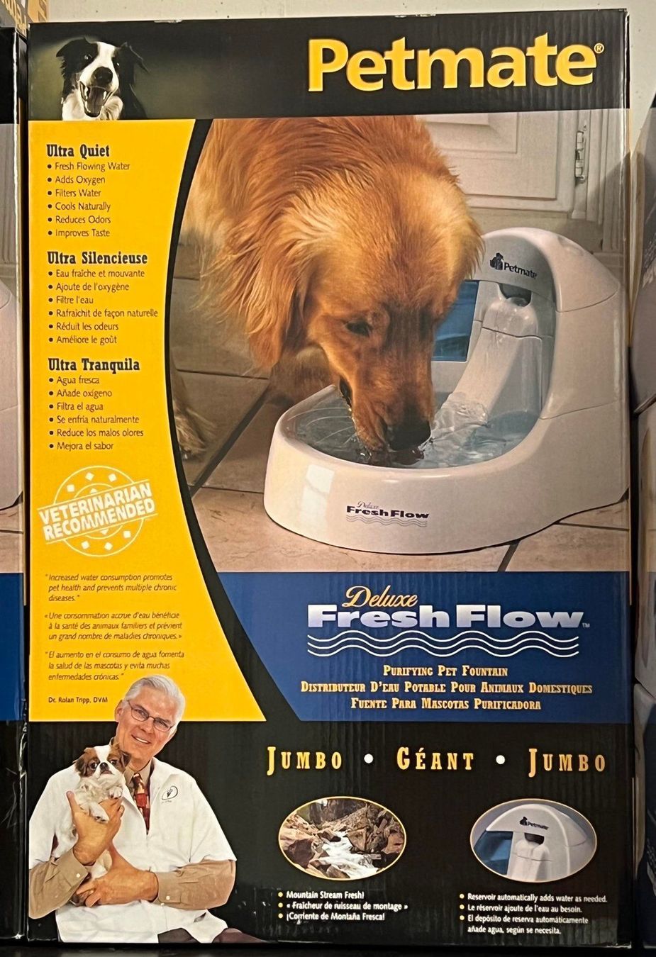 Mangimi: Katzen Trinkbrunnen Fresh Flow JUMBO – Nuovo e nell'imballaggio originale da Wilen b. Wollerau venduto da Yeti17