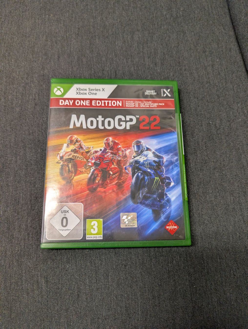 Giochi: Moto GP 22  Microsoft Xbox Series x / one – Usato da Giubiasco venduto da Ticinerd