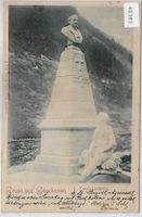 Gruss aus Göschenen - J Favre Denkmal