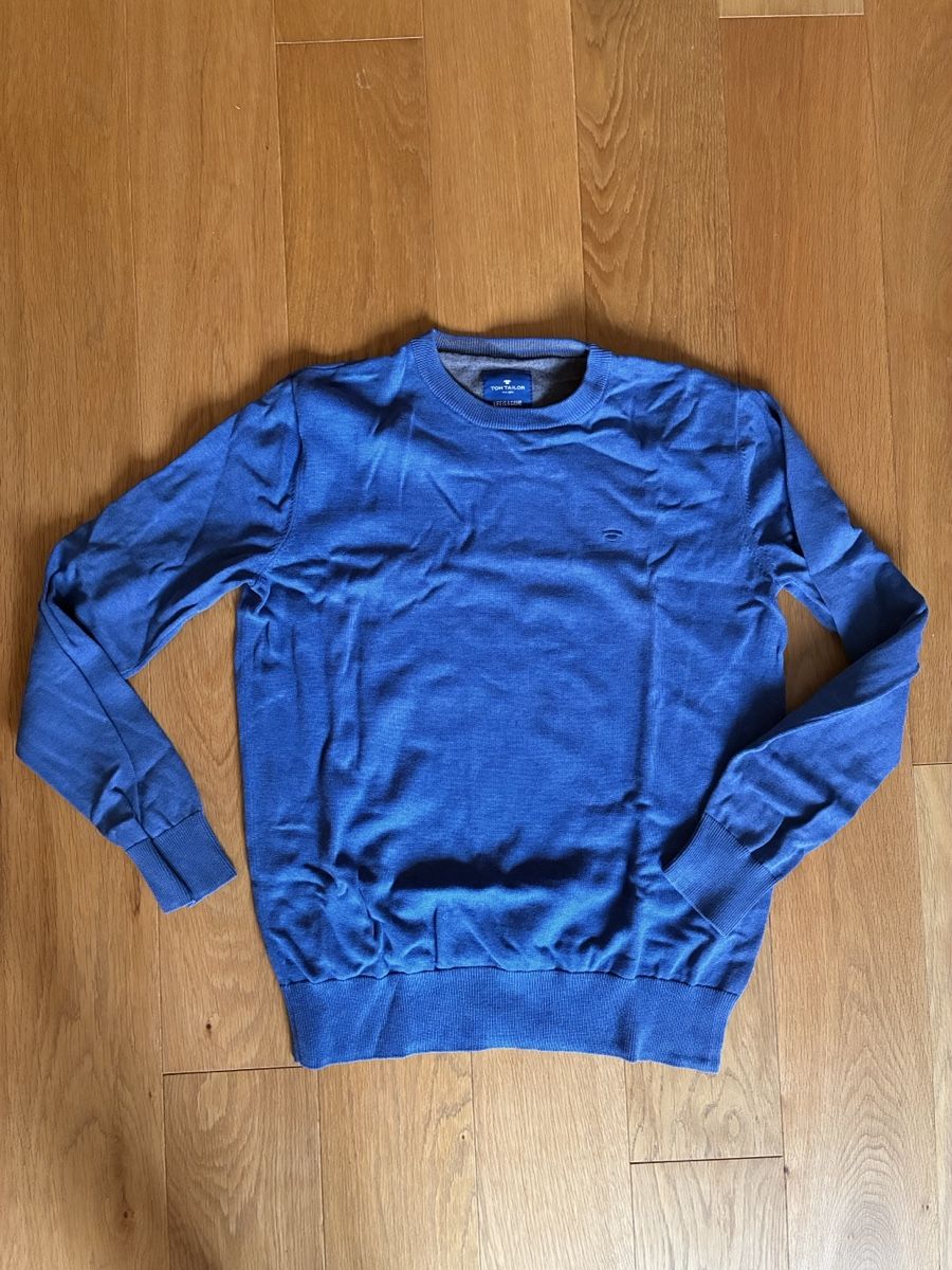 Tom Tailor Pullover & Sweatshirts: Tom Tailor Blue Sweater Size L - Excellent Condition! – Gebraucht aus Untersiggenthal von mic_ksv9