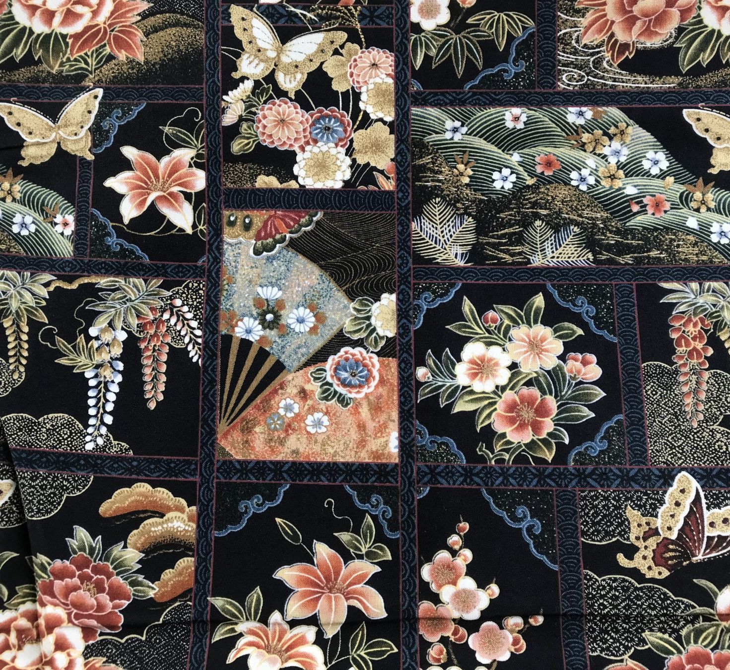 Stoffe: STOFF ASIAN PATSCH CA.185X115CM NEU – Neu (gemäss Beschreibung) aus Ostermundigen von wini63 1