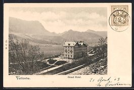 AK Vallorbe, Grand Hotel, 1903