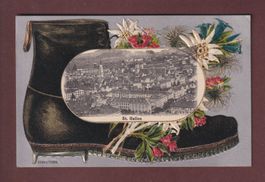 ST. GALLEN - Teilansicht - 1921 Präge