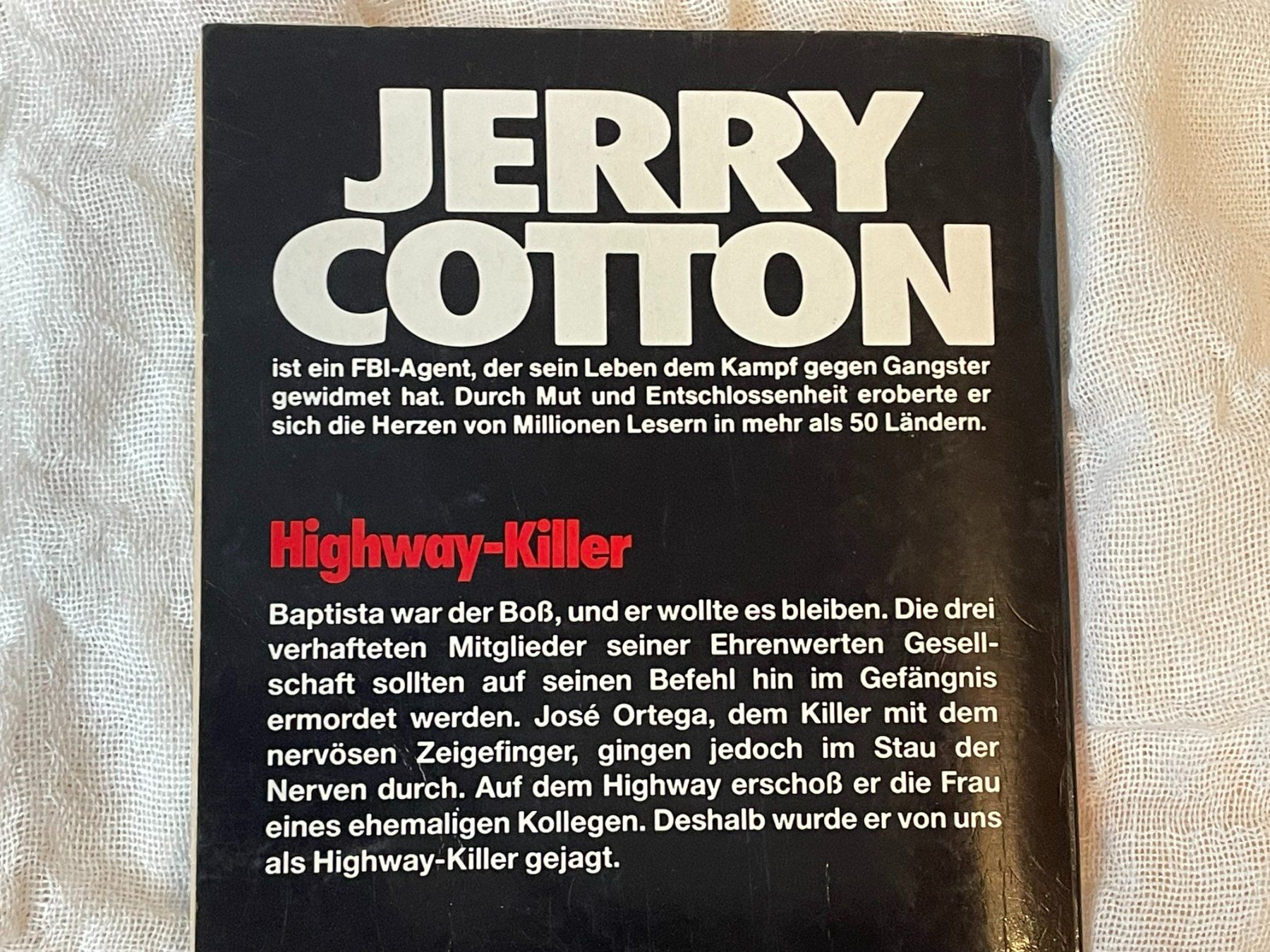 Libri: Jerry Cotten / Highway-Killer – Usato da Reinach AG venduto da Nahe 1