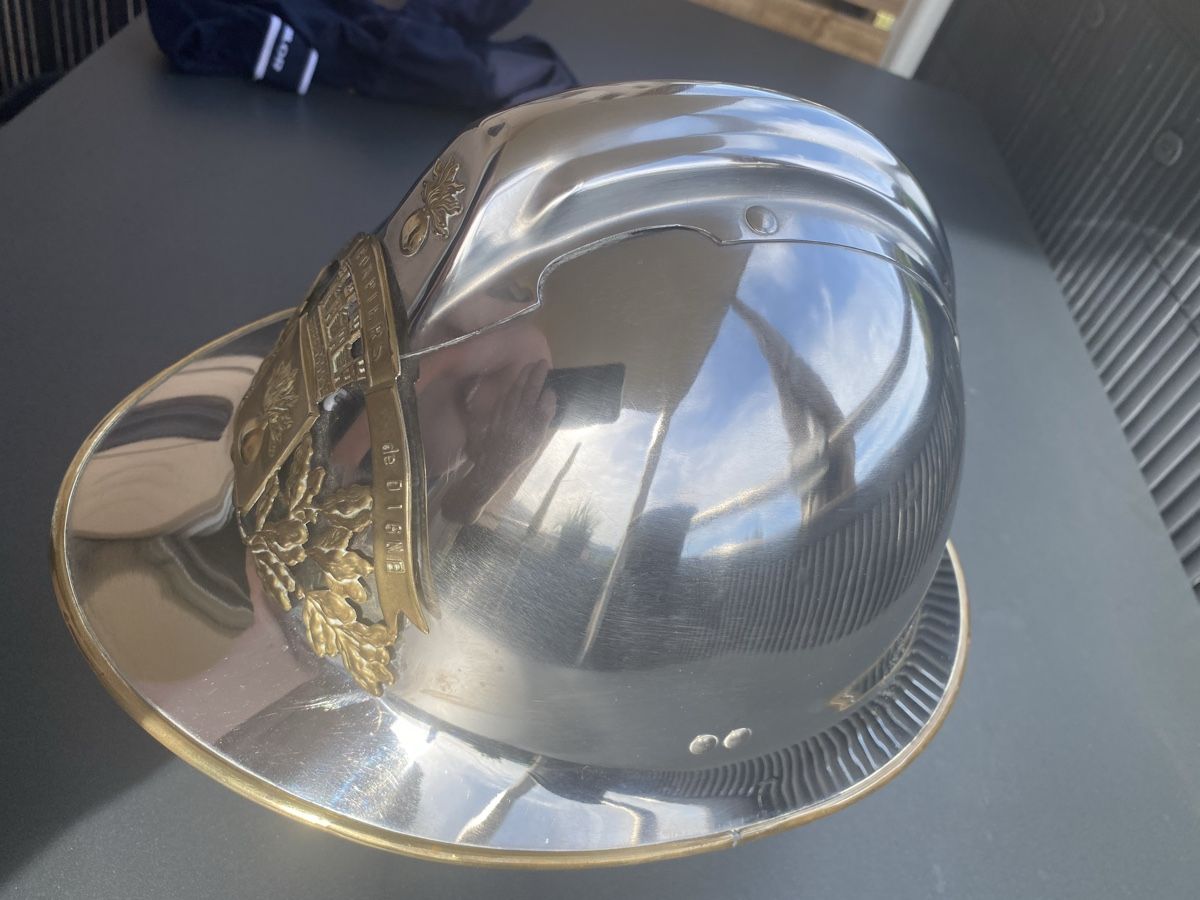 Pompieri: Casque pompiers modèle  1933  – Usato da bôle venduto da Pilou83 2