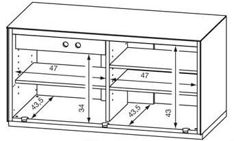 Mobili TV: Munari Modena TV- Sideboard / BVP CHF 1‘800.- – Nuovo (secondo la descrizione) da Hinwil venduto da Domeni86 5