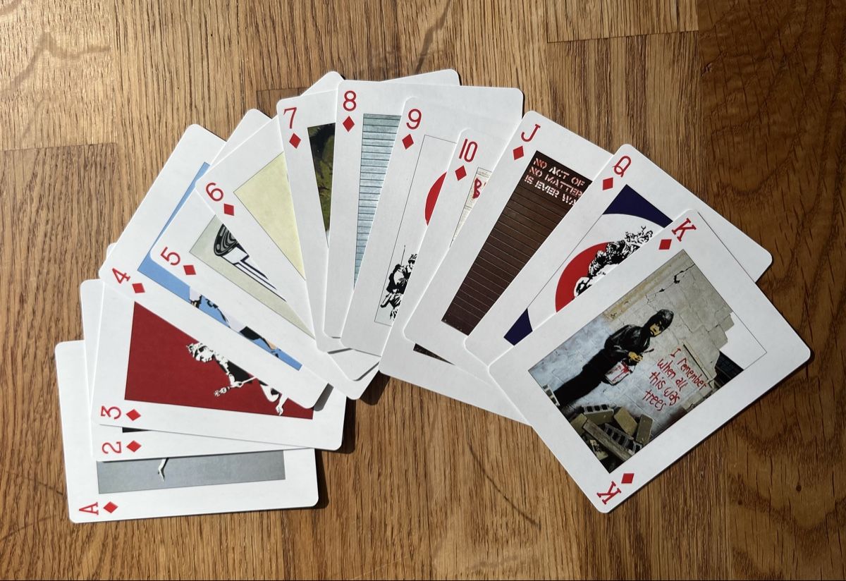 Giochi: Banksy Playing Cards / Spielkarten – Nuovo (secondo la descrizione) da Sursee venduto da abcdxyz 5