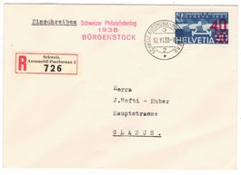 Lettre R. de Bürgenstock BPA A157 pour Glarus 12.VI.38