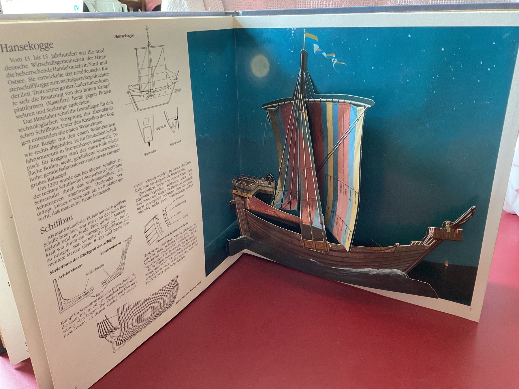 Libri: Buch mit Bildern zum Aufklappen, "Segelschiffe" – Usato da Tecknau venduto da Gluschtikum 5