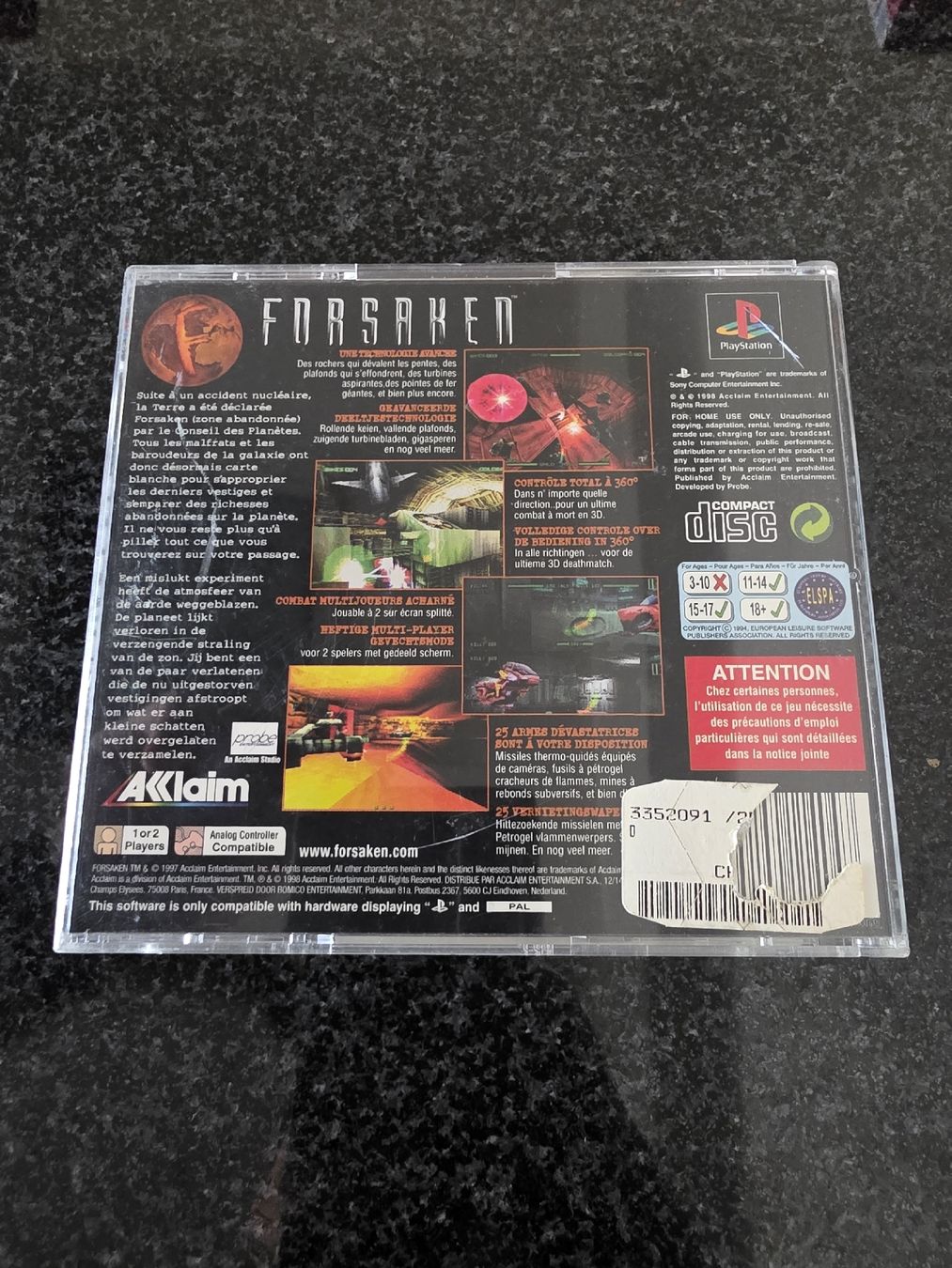 Spiele: Forsaken PS1 – Gebraucht aus Chavornay von Crash37 1