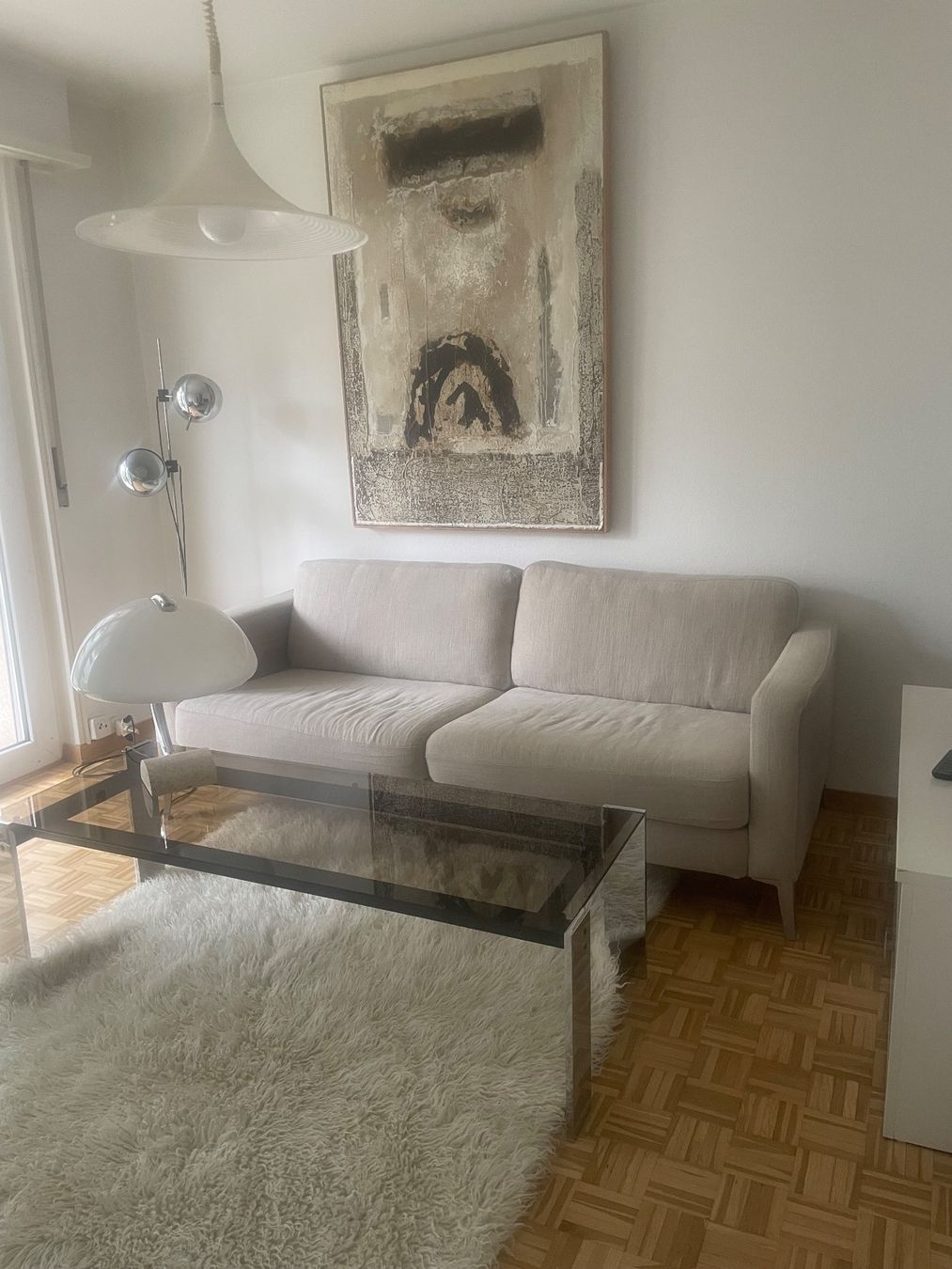 Ikea Divani: Canapé beige confortable ikea karlstad – Usato da Lausanne venduto da Molecule11 1