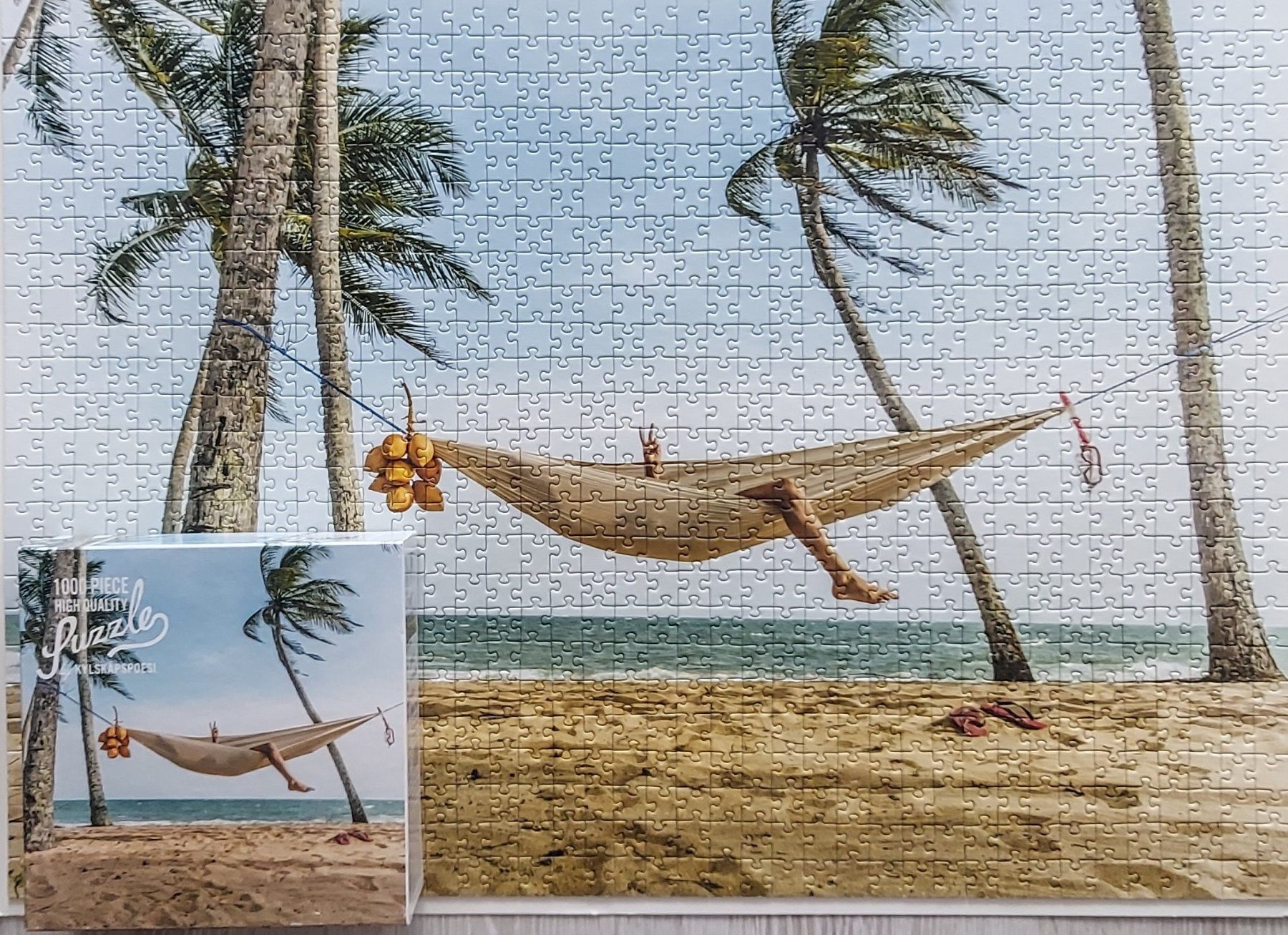 Puzzles: Puzzle Mount Rushmore + Beach Hammock, 2x1000 Teile – Gebraucht aus Belp von Utah7 4