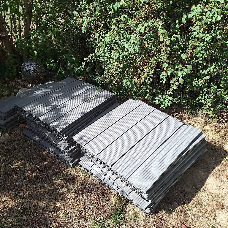 Bodenbeläge: Gartenplatten 60x60 cm – Gebraucht aus Oberglatt ZH von ronjamira1972 1