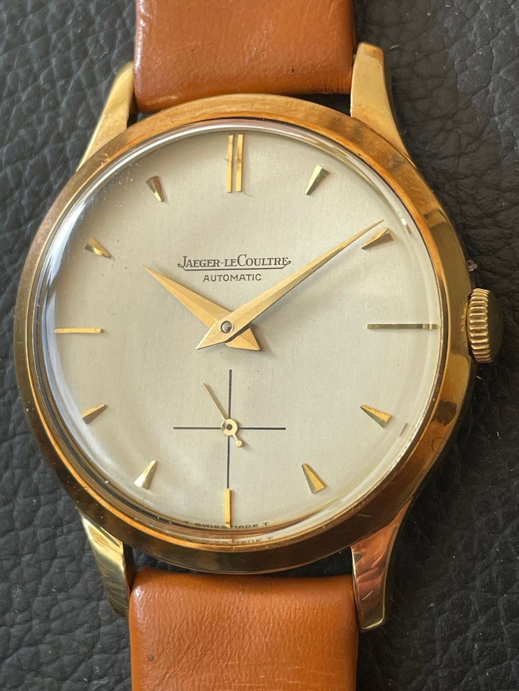 Jaeger-Lecoultre Orologi: JAEGER  LE  COULTRE  Bumper  Ref: E326 - Vintage -18 K  GG – Usato da Rodersdorf venduto da luculus46