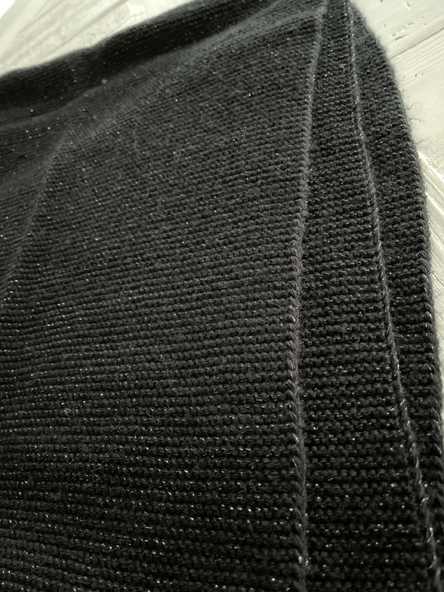 Foulard & Sciarpe: Schwarzer Glitzer Schal, Winter-Accessoire – Usato da Wermatswil venduto da -secondchance- 2