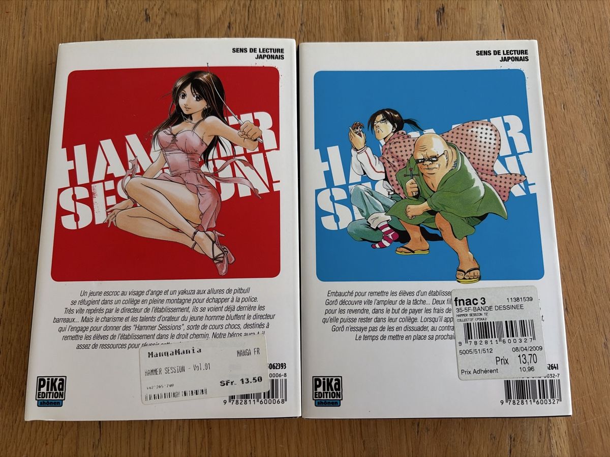 Fumetti: Mangas Hammer Session ! 2 livres  – Usato da Echallens venduto da leo_dk2d 1