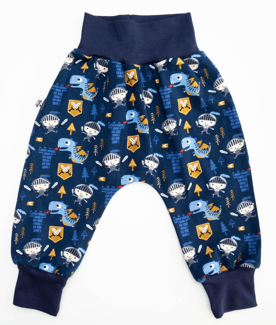 Pantaloni: Pumphose mit Drachen & Rittern - Gr.68/74 NEU – Nuovo e nell'imballaggio originale da Zürich venduto da sambaum 1