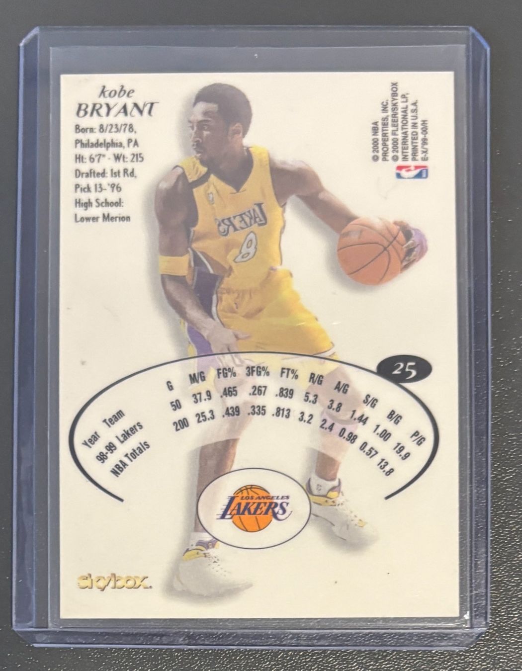 Cartoline: NBA Kobe Bryant 1999 Skybox E-X Refractor Card LA Lakers – Nuovo (secondo la descrizione) da Muri b. Bern venduto da winningloser 1