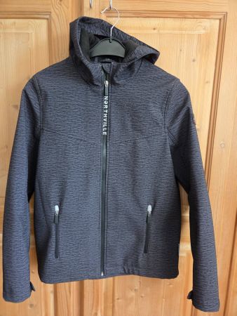 Northville Softshell Jacke Grau Gr. 170, Top Zustand!