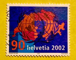 Nr.1059  GESTEMPELT UNO-Beitritt  2002  