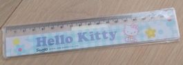 Hello Kitty Lineal Massstab hellblau neu