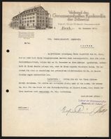 Rechnung Zürich 1922, Verband der Genos