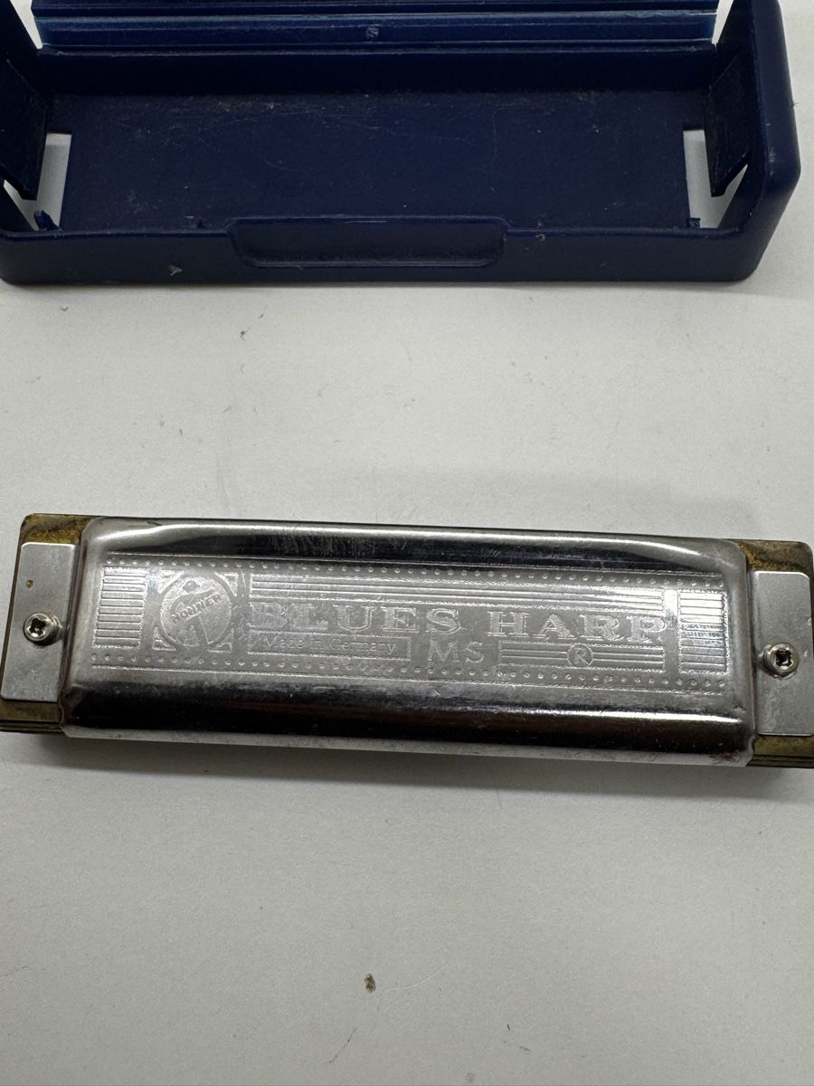 Strumenti musicali: Hohner Blues Harp MS Mundharmonika mit Etui – Usato da Schlieren venduto da Eldi84 2