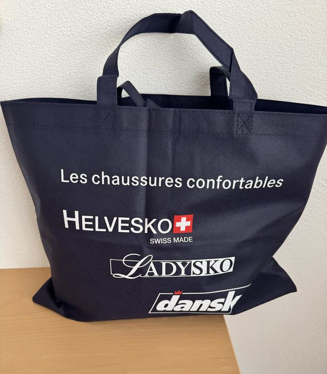 Stofftasche Einkaufstasche Blau 3