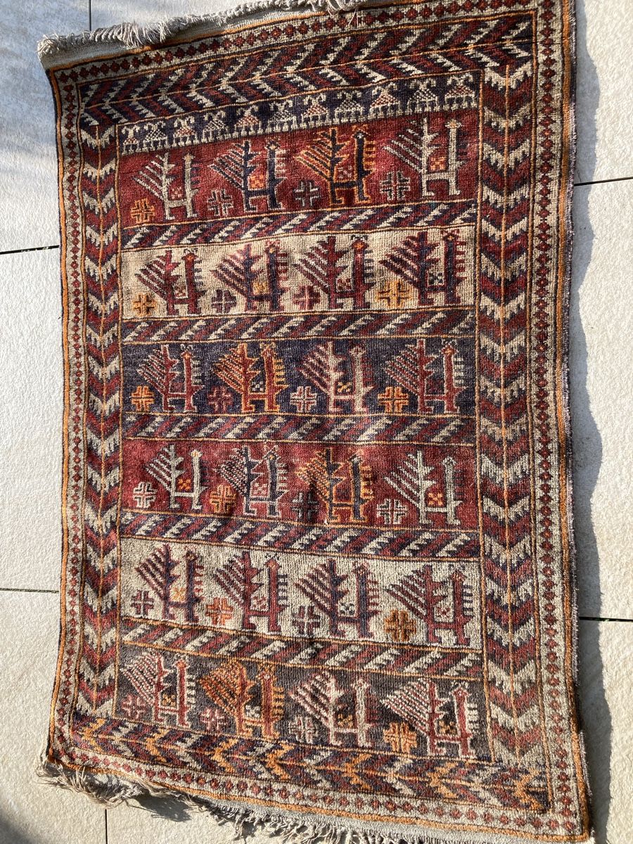 Tappeti: Afghan Teppich semi alt 124x82 cm – Usato da HORGEN venduto da Jonai