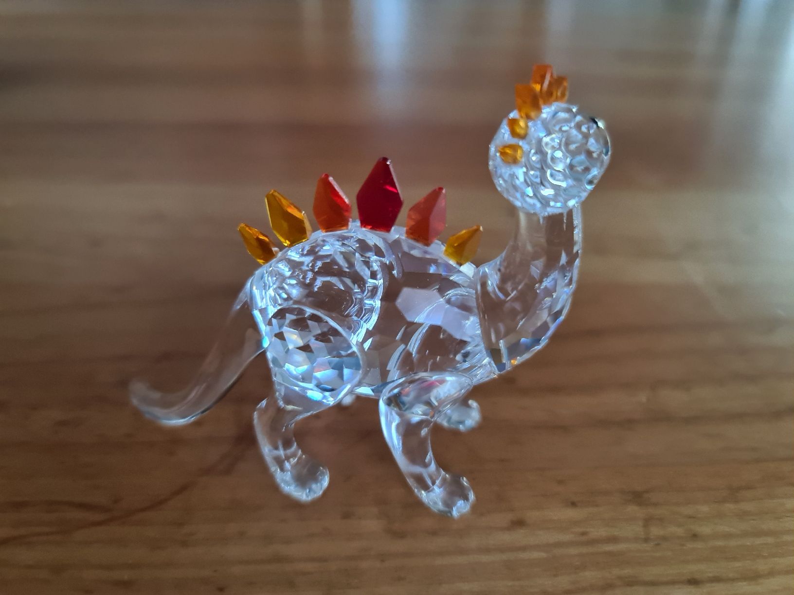 Swarovski Statuette: Swarovski Figur Dinosaurier Originalverpackt  – Usato da henau venduto da Rockj 1