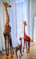 3er Set Giraffenfiguren aus Kenia – handgefertigt