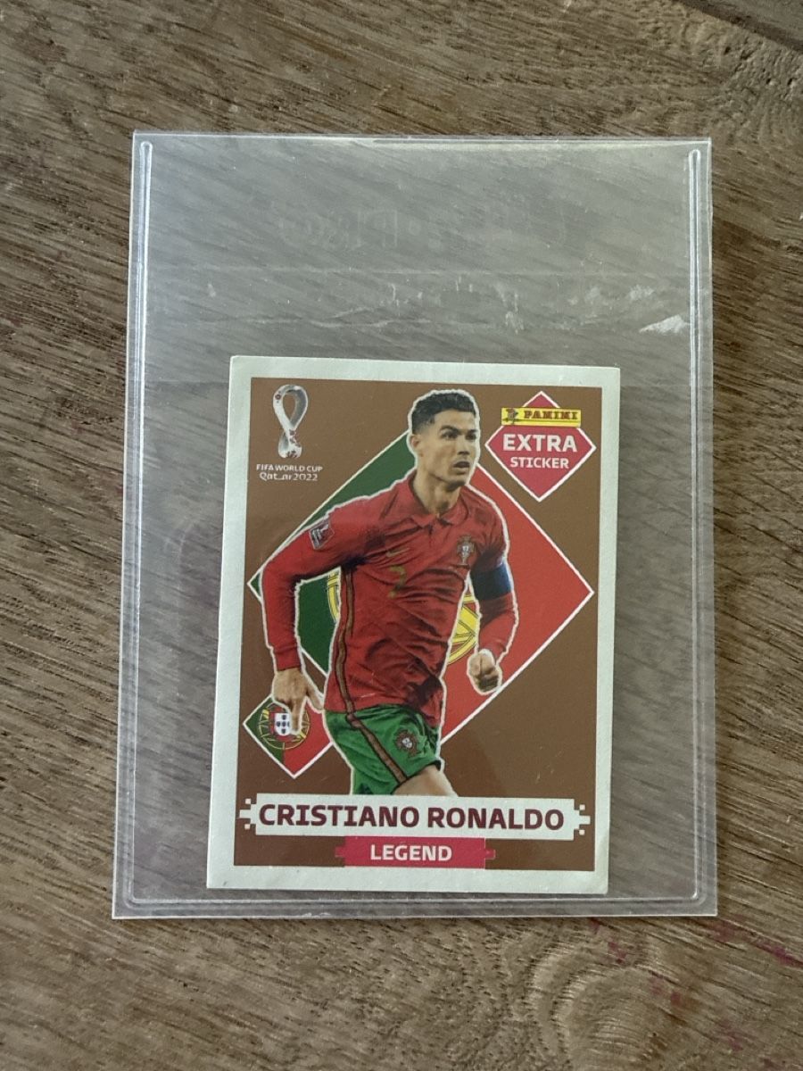 Panini Carte collezionabili: Extra Sticker Cristiano Ronaldo WM 2022  – Nuovo (secondo la descrizione) da Jona venduto da Anastasia82 2