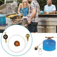 Schlauch Gastank Adapter Gaskartusche für Campingkocher