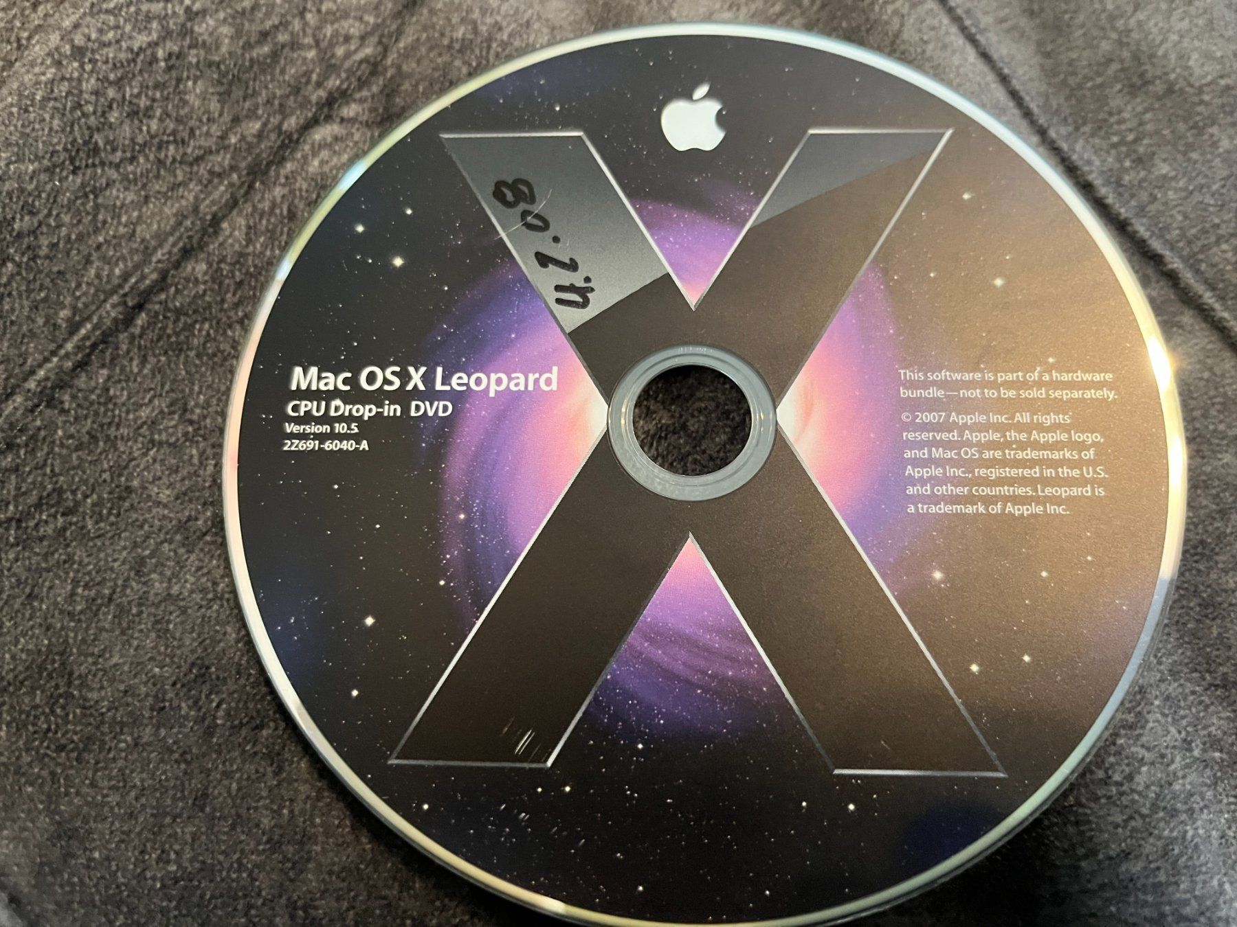 Apple Applications: Mac OS X Lepard Install DVD – D'occasion à Winterthur par fla_hwg8