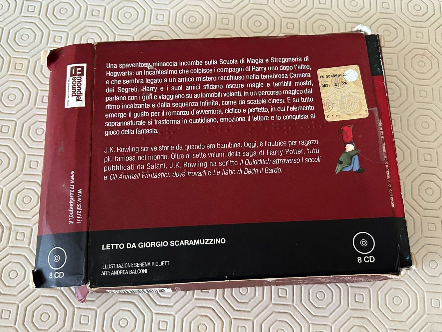 Audiolibri: Audiolobro "Harry Potter e la camera dei segreti" – Usato da Melano venduto da H-Sara 1